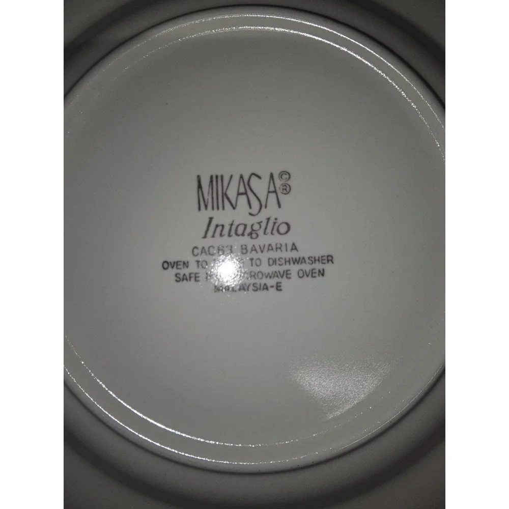 Mikasa Intaglio BAVARIA CAC63‎ 1 Place Setting Dinnerware 5 pc Stoneware Autumn